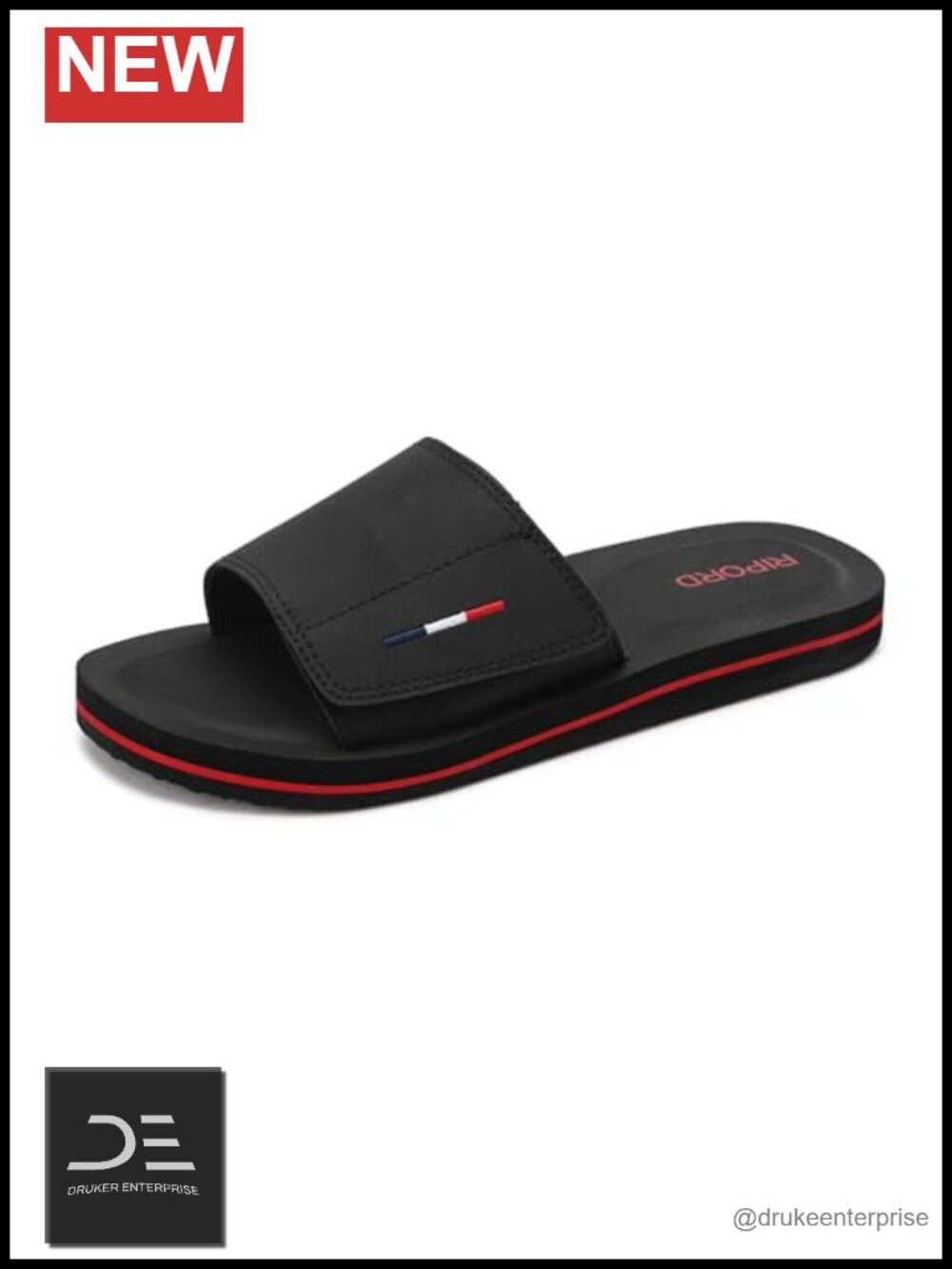 Adjustable Slides Sandals Slip On Comfortable Anti-Slip Athletic